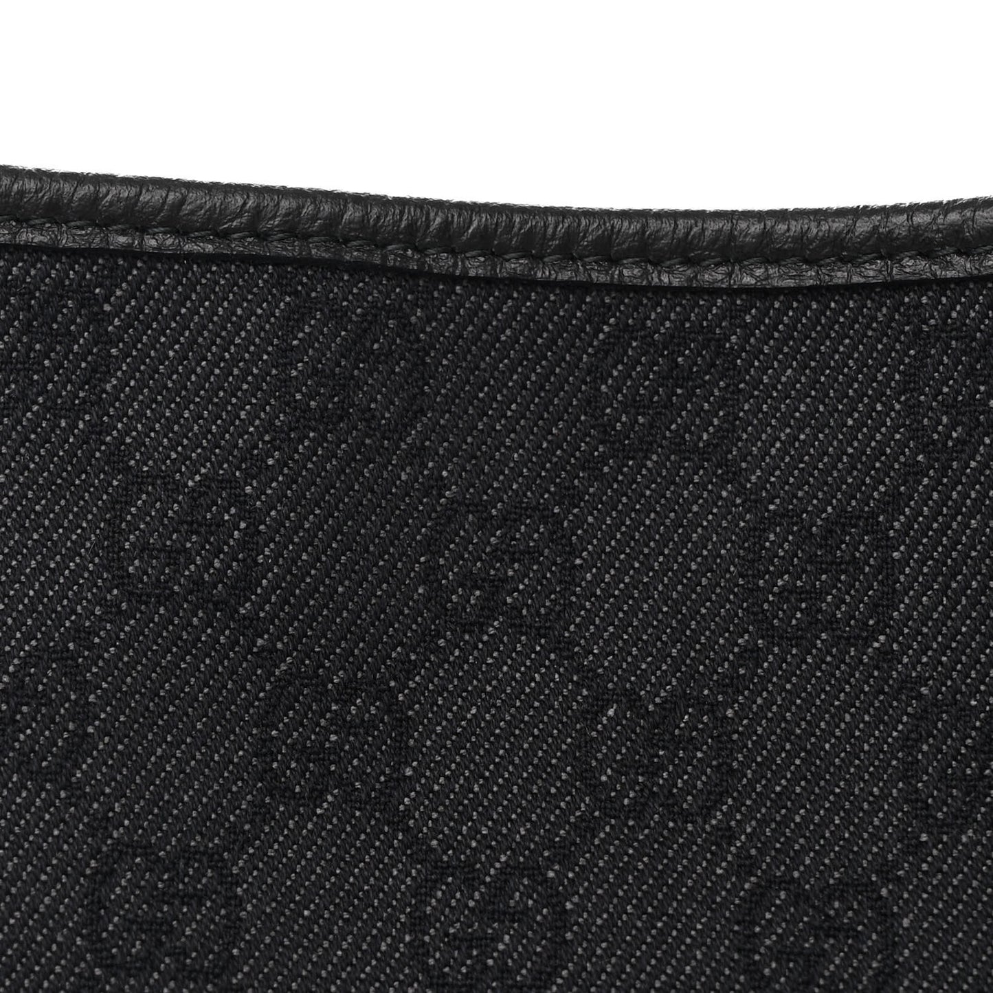 Monogram Medium Abbey Shoulder Bag Black