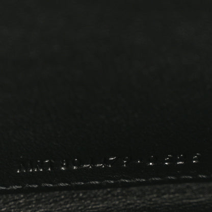 Saint Laurent Lambskin Matelasse Chevron Monogram Cassandre Compact Zip Around Card Wallet Hot Wine 7 of 8