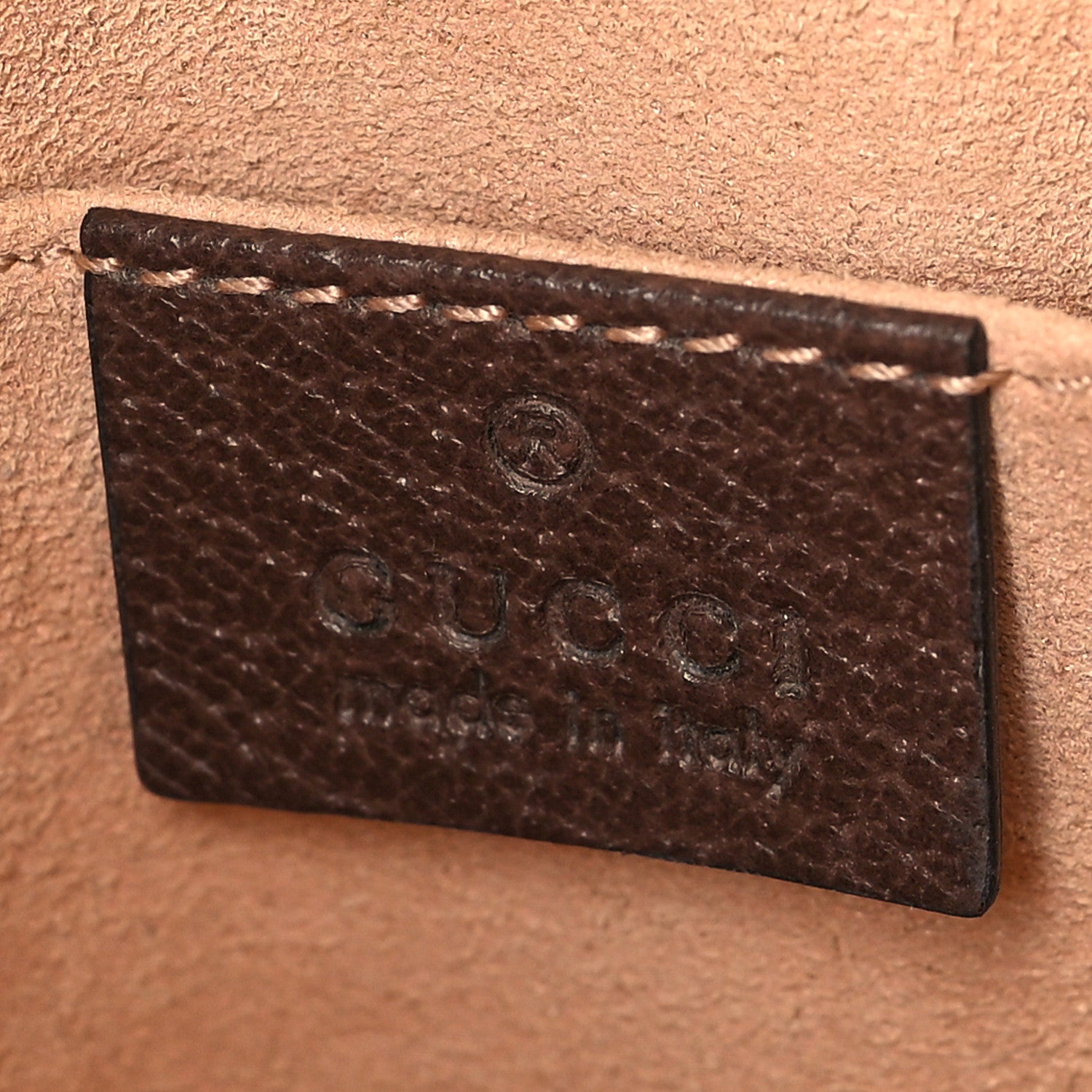 Gucci GG Supreme Monogram Web Ophidia Pouch Brown 6 of 11