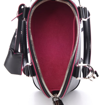 Louis Vuitton Epi Alma BB Black Hot Pink 6 of 8