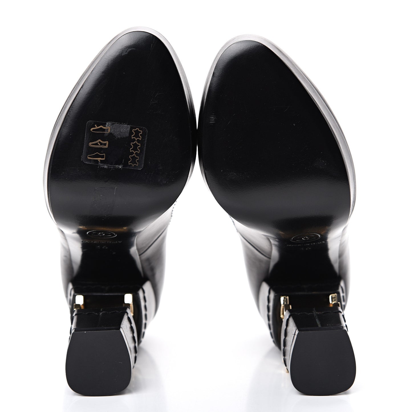 Calfskin Escarpins CC Pumps 36 Black