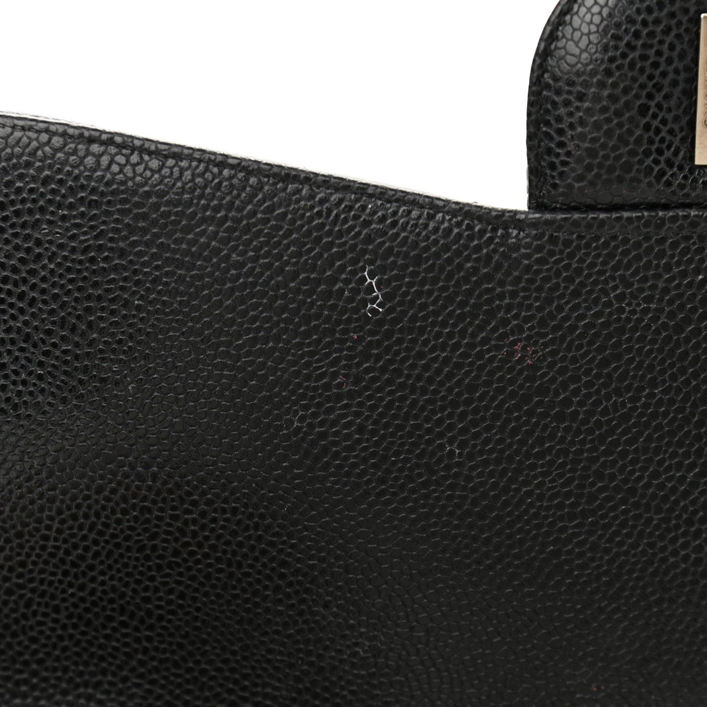 Caviar Quilted Jumbo Single Flap Black