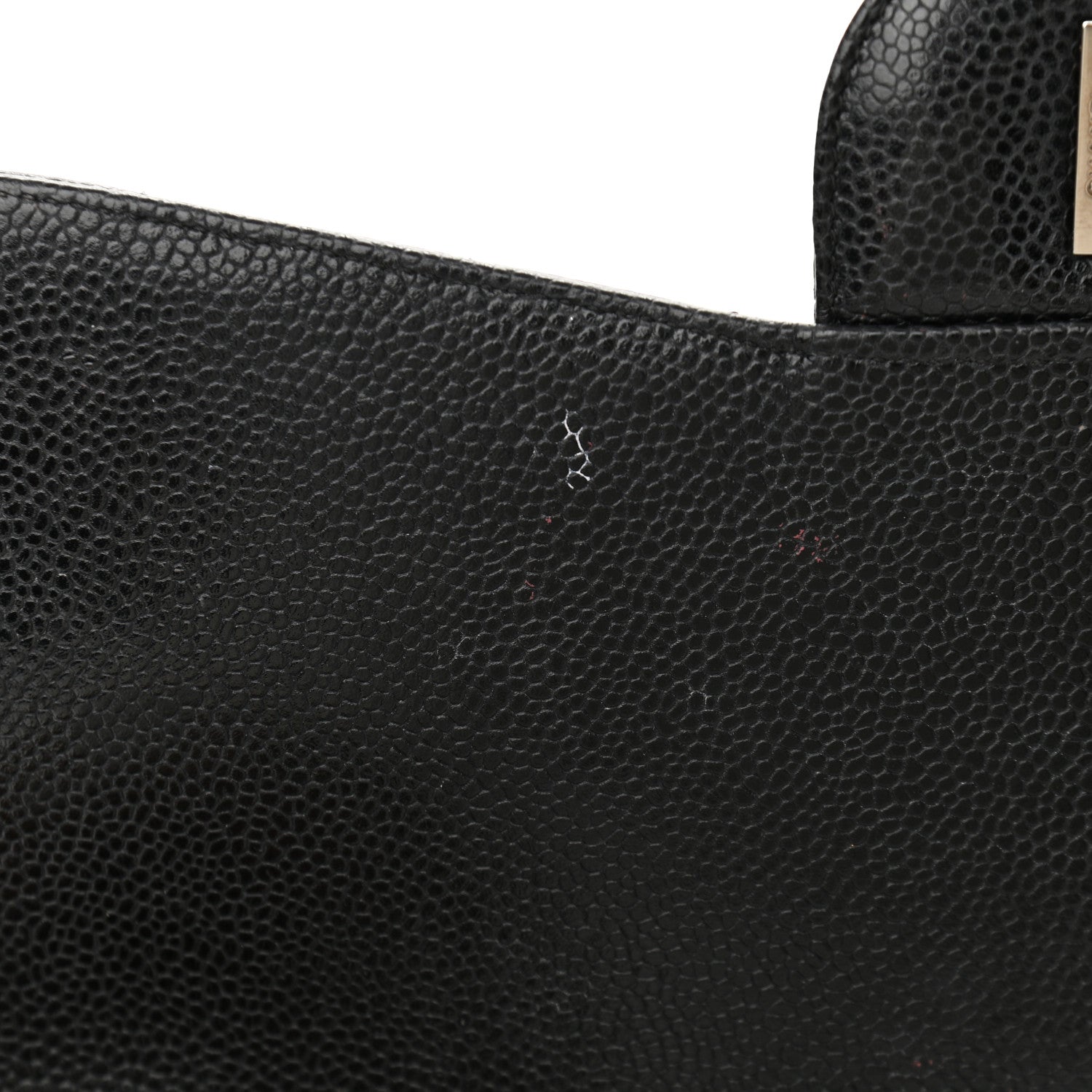 Chanel Caviar Quilted Jumbo Single Flap Black 12 of 20