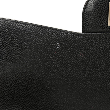 Chanel Caviar Quilted Jumbo Single Flap Black 12 of 20
