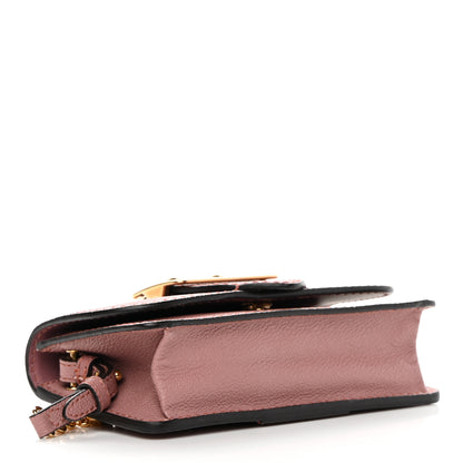 Burberry Grainy Calfskin Mini Buckle Bag Pink 4 of 11