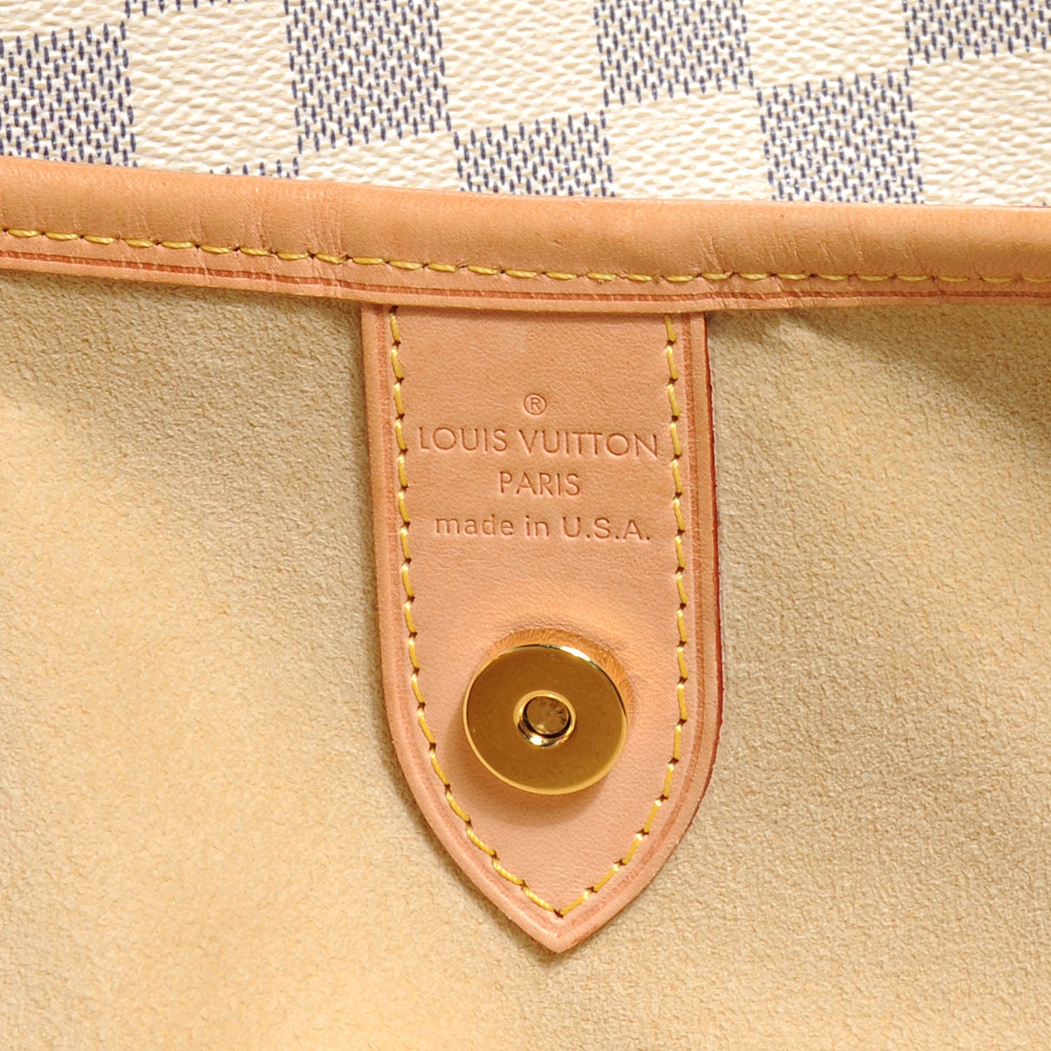 Louis Vuitton Damier Azur Galliera GM 6 of 7