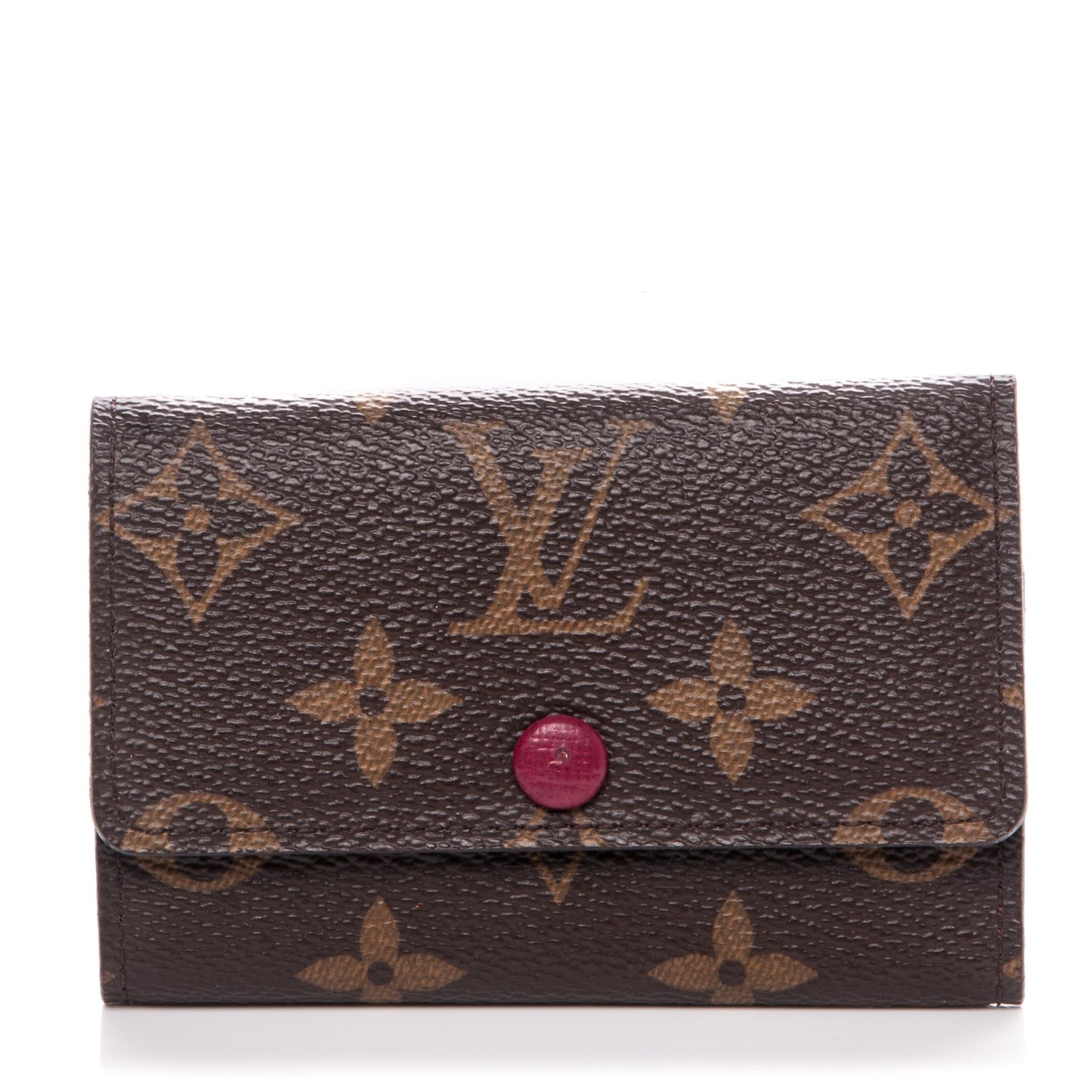 Monogram 6 Key Multicles Holder Fuchsia
