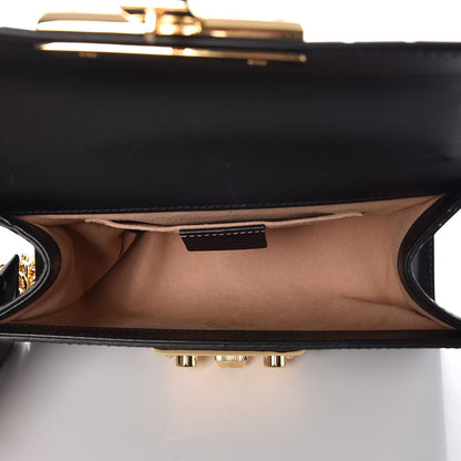 Gucci Guccissima Small Padlock Shoulder Bag Black 5 of 8