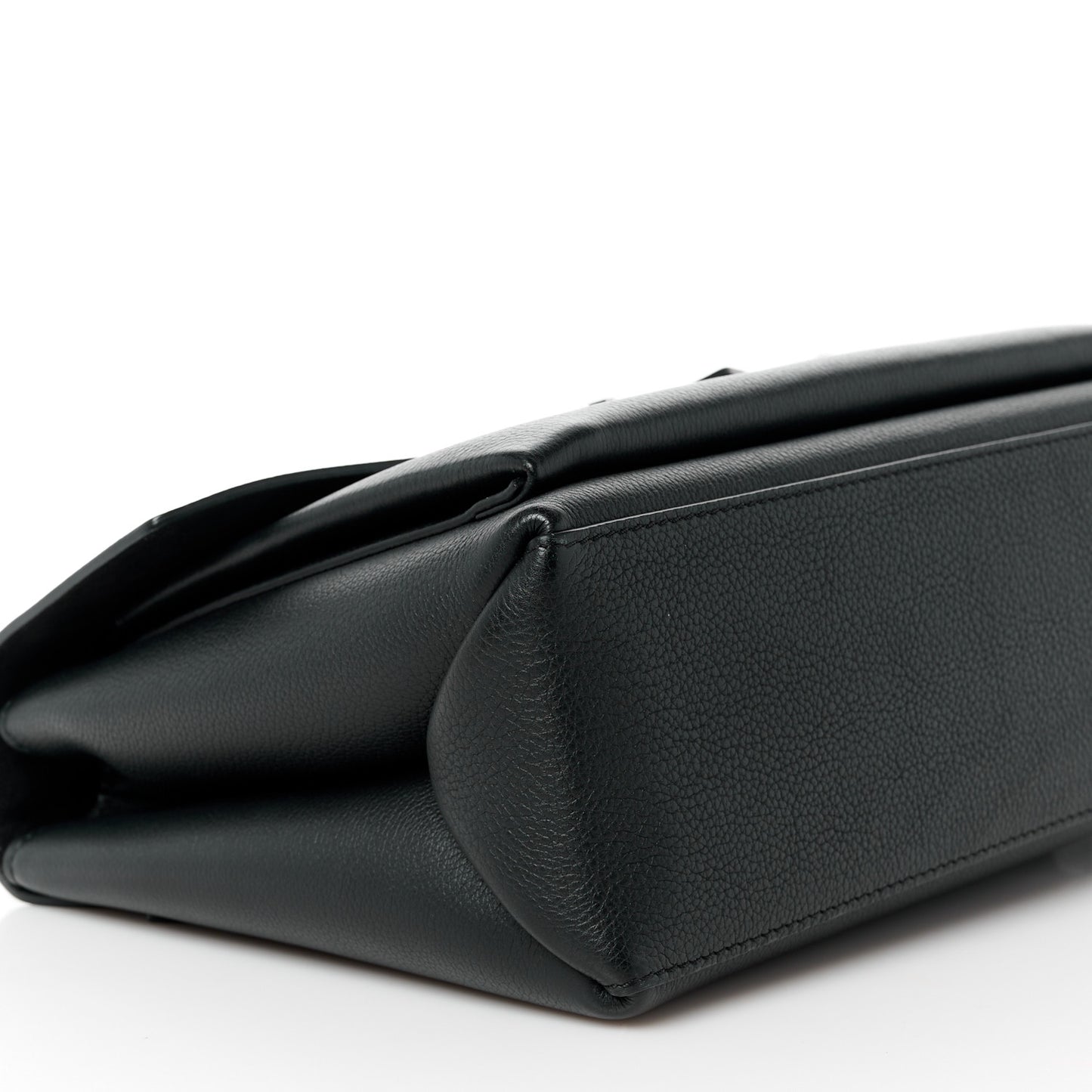 Soft Calfskin My Lockme Top Handle Black