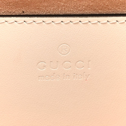 Gucci Calfskin Matelasse Mini GG Marmont Square Shoulder Bag White 6 of 10