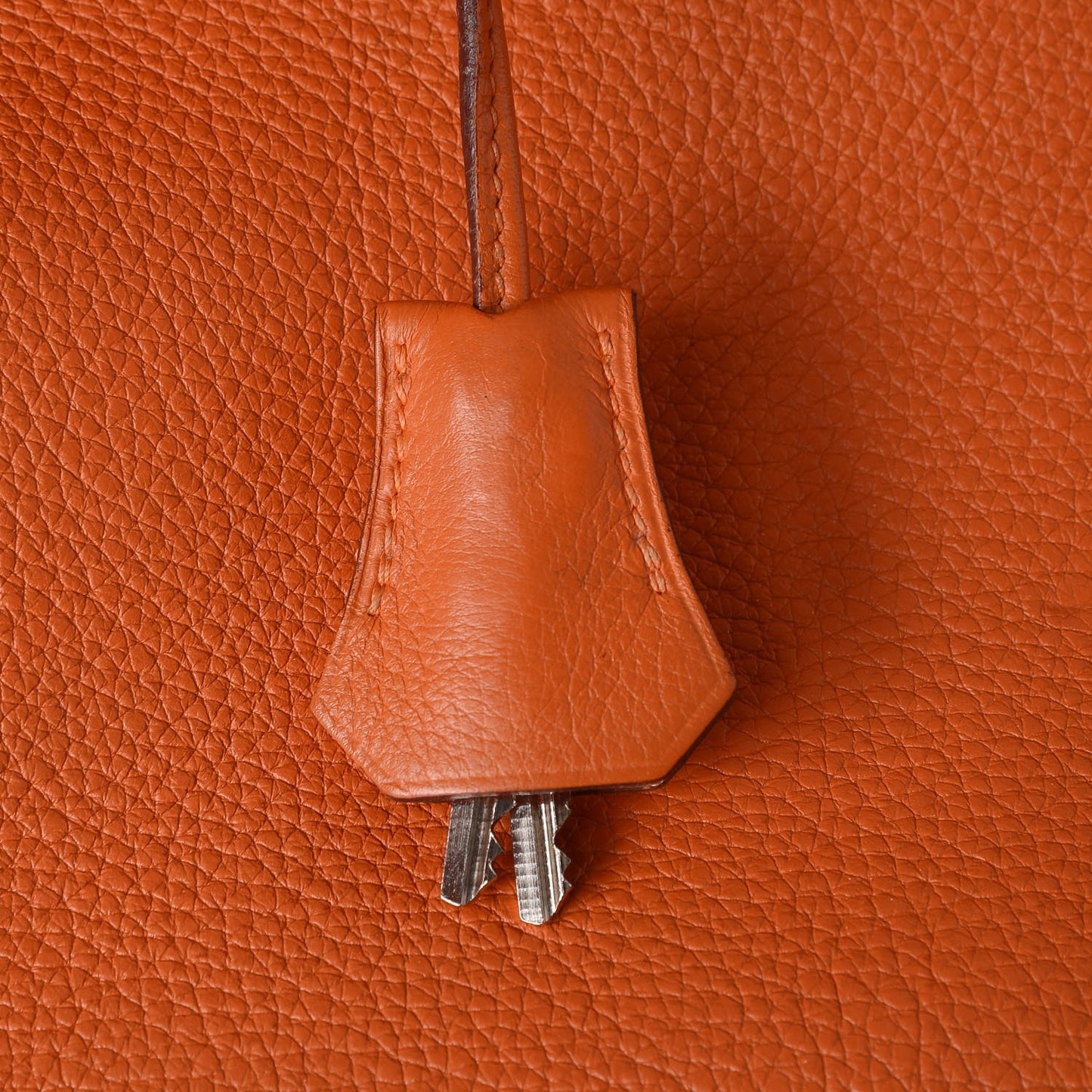 Togo Birkin 35 Orange