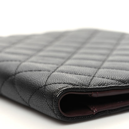 Chanel Caviar Quilted Large Agenda Cover Black 10 of 12