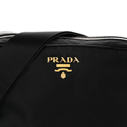 Prada Tessuto Nylon Soft Calf Camera Bag Black 7 of 9