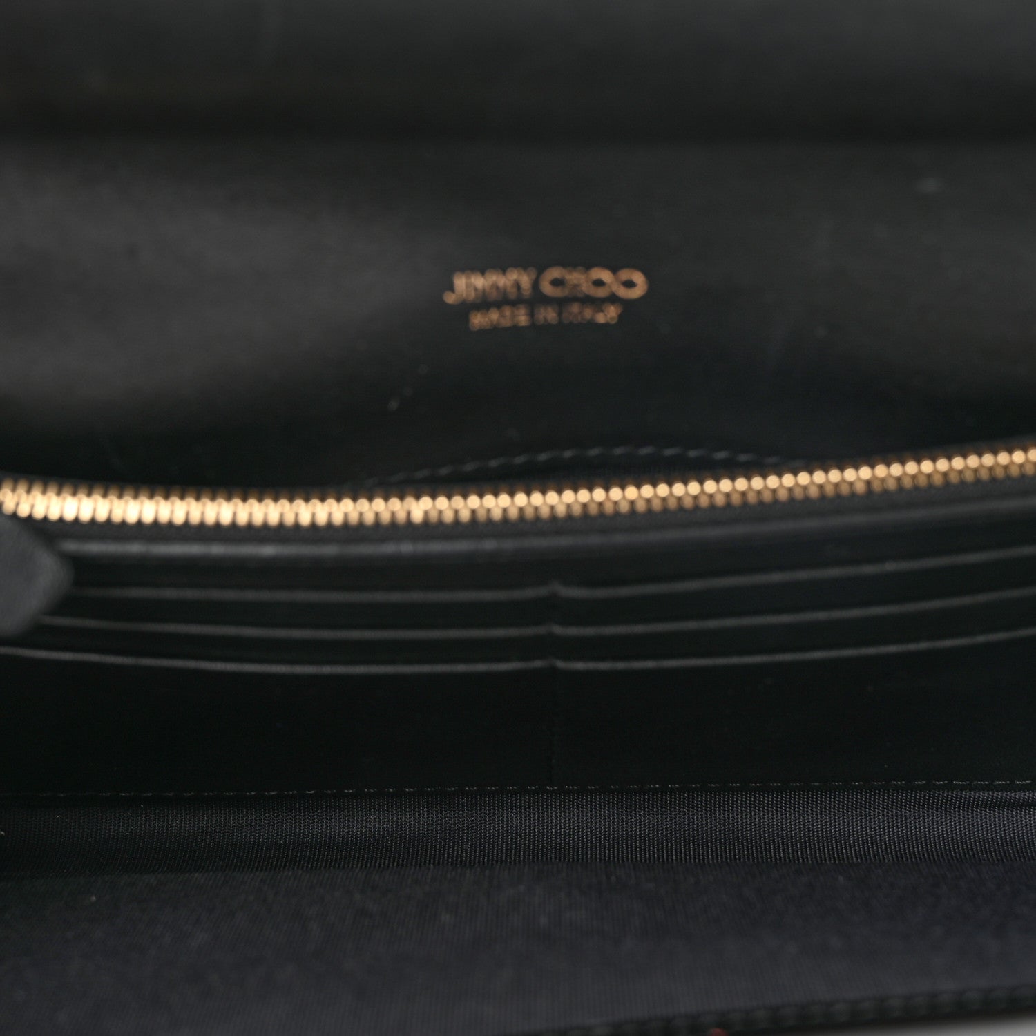 Jimmy Choo Patent Clutch Black 5 of 6