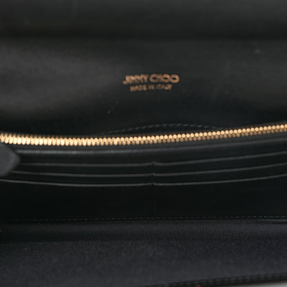 Jimmy Choo Patent Clutch Black 5 of 6
