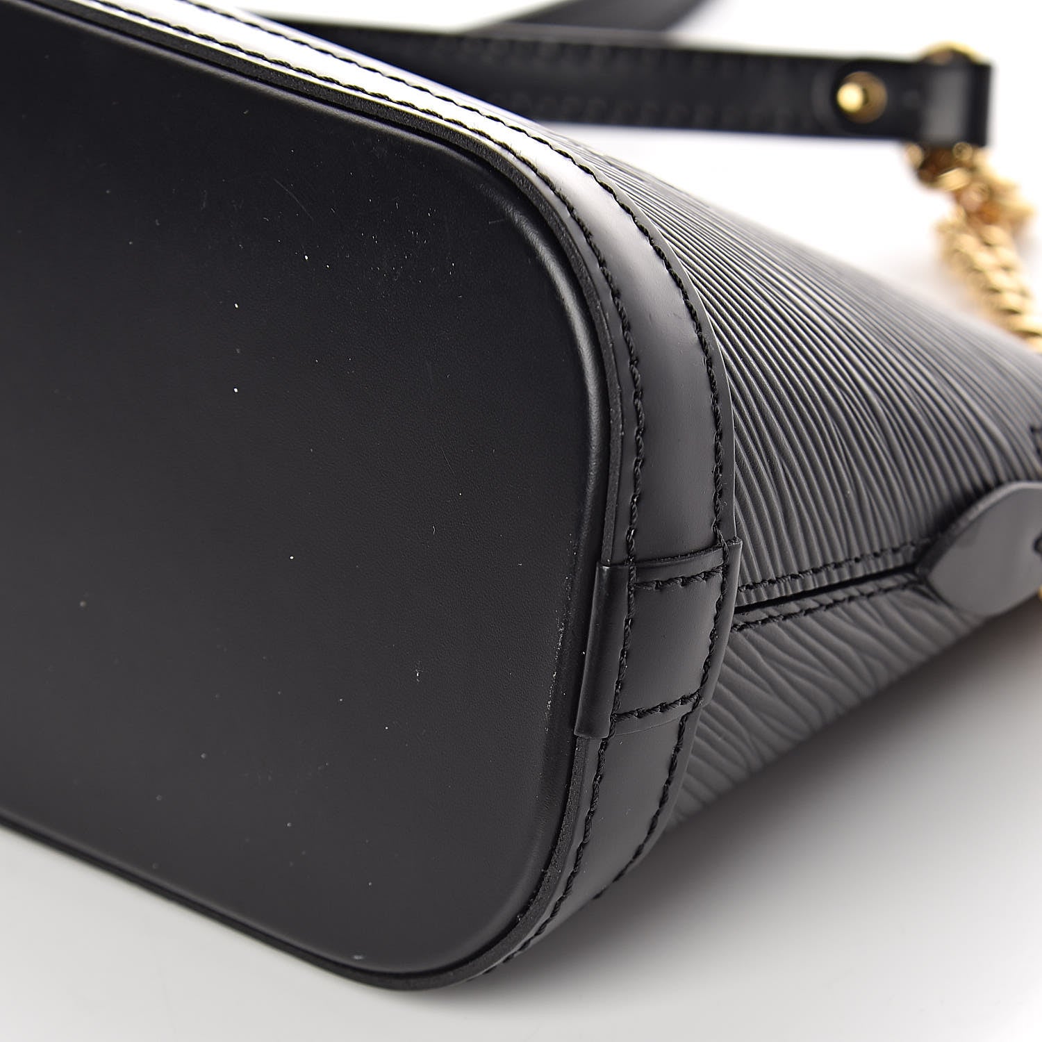 Louis Vuitton Epi Alma Mini Black 8 of 9