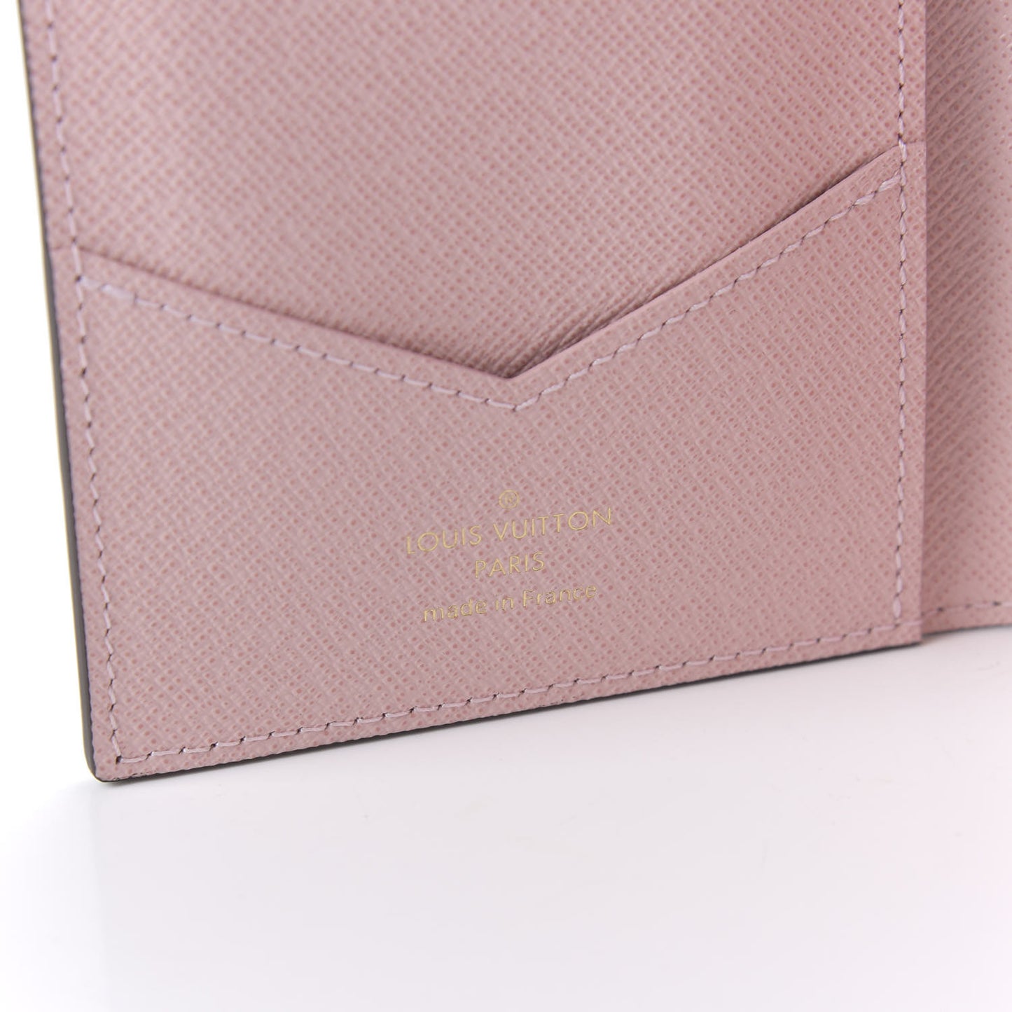 Monogram 2020 Christmas Animation Big Wheel Passport Cover Rose Ballerine