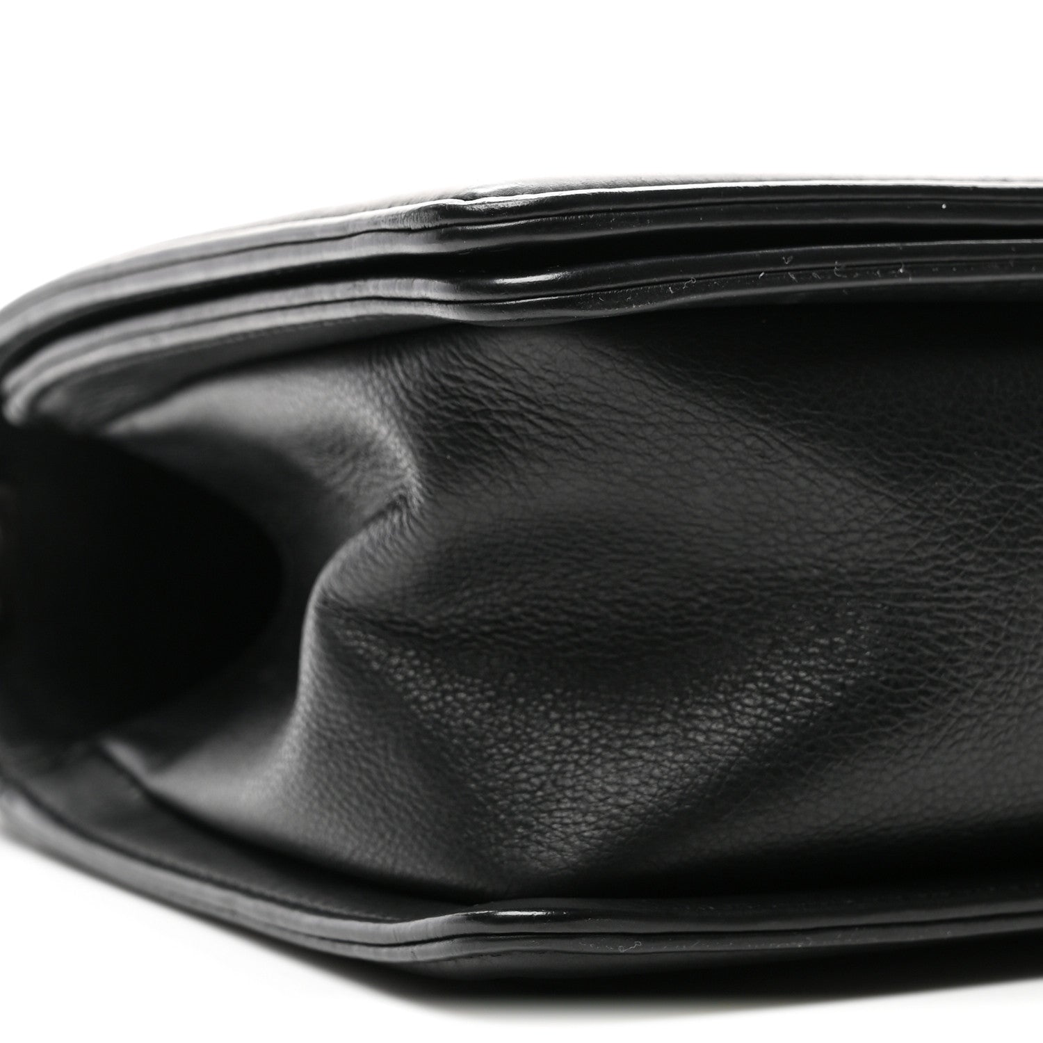 Chanel Calfskin Quilted Medium Boy Flap Black 9 of 10