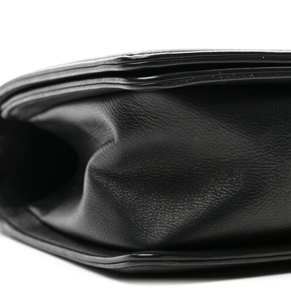 Chanel Calfskin Quilted Medium Boy Flap Black 9 of 10