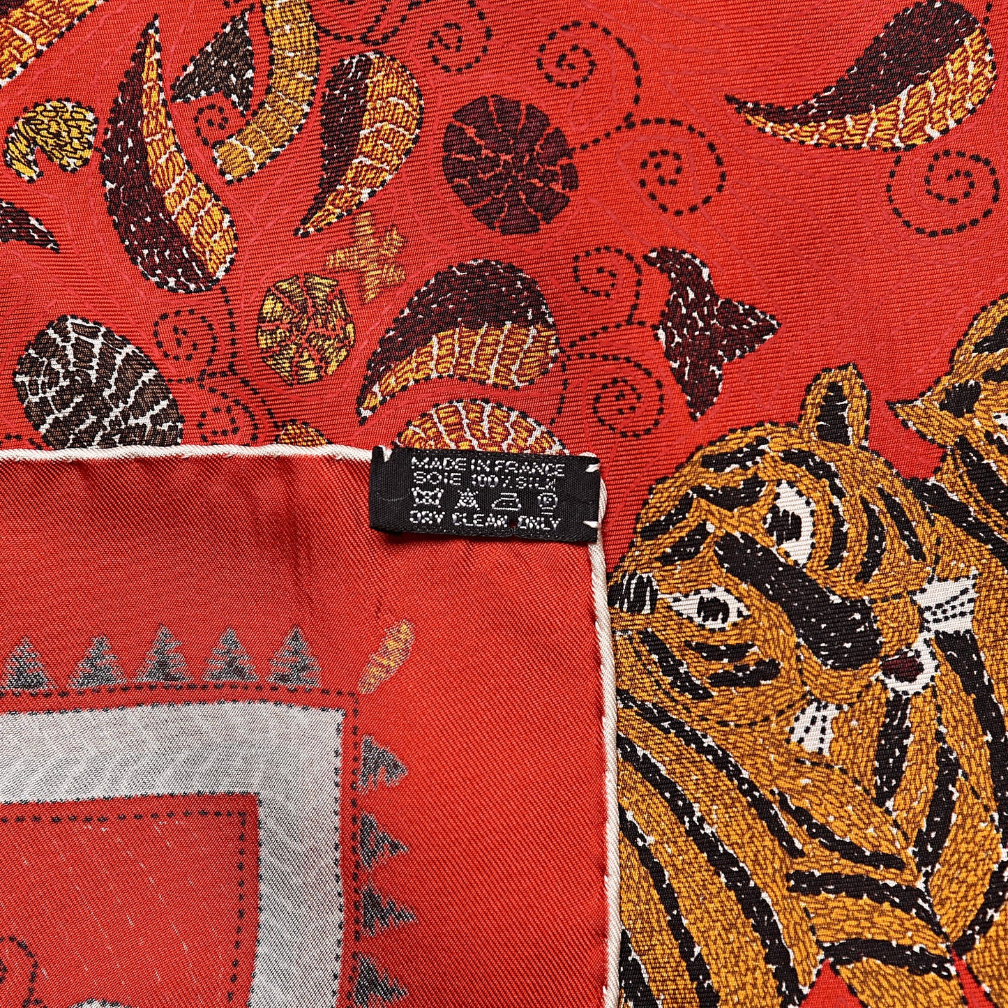 Silk Carre Kantha Scarf 90