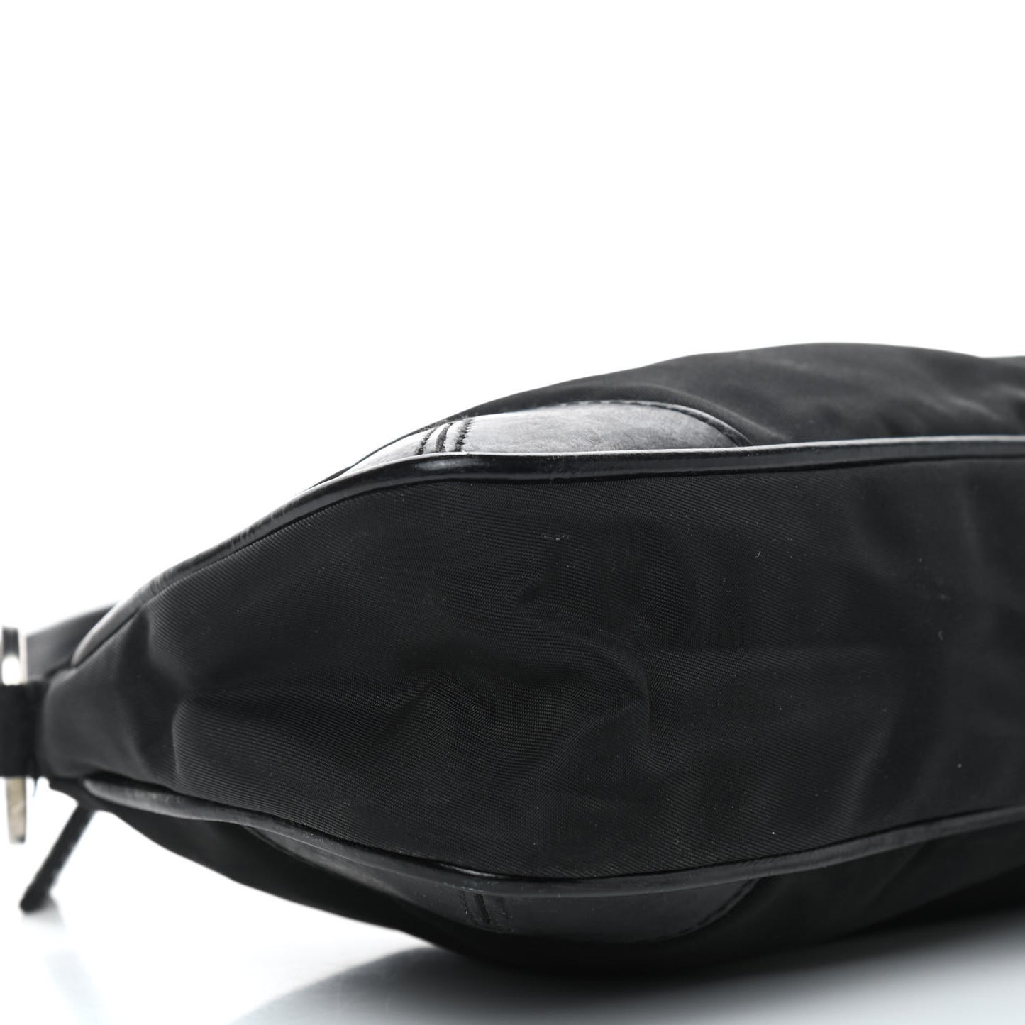 Tessuto Nylon Pochette Bag Black