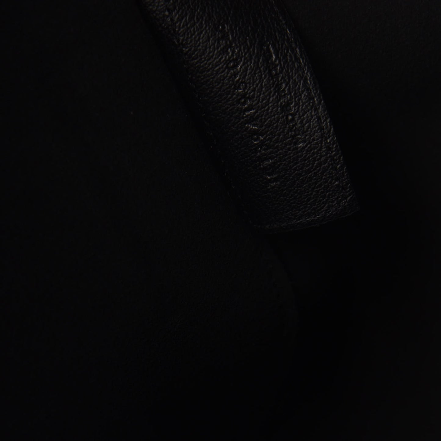 Calfskin Large Shopping Tote Black