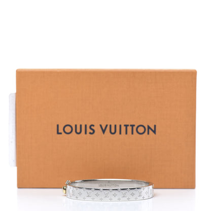 Louis Vuitton Palladium Monogram Nanogram Cuff M 8 of 8