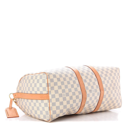 Louis Vuitton Damier Azur Keepall Bandouliere 45 5 of 17