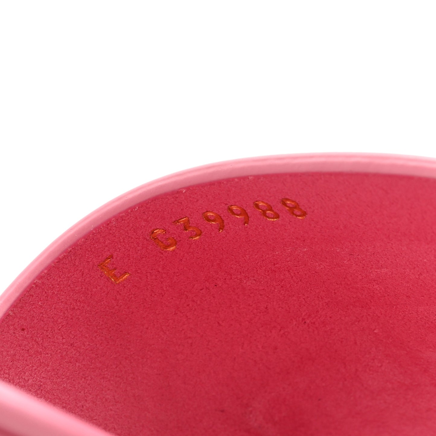 Calfskin Patent Calfskin Logo Mules 38 Pink Black