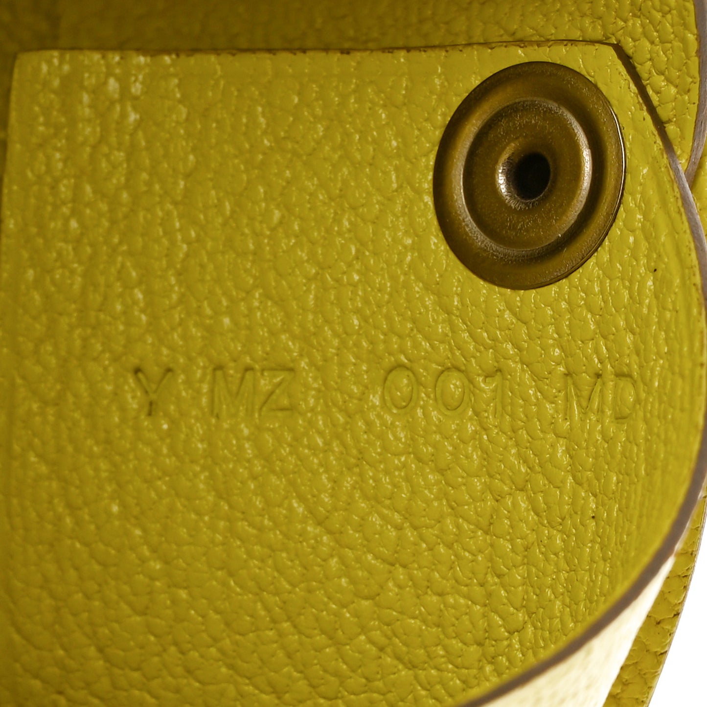 Chevre Mysore Calvi Card Case Lime