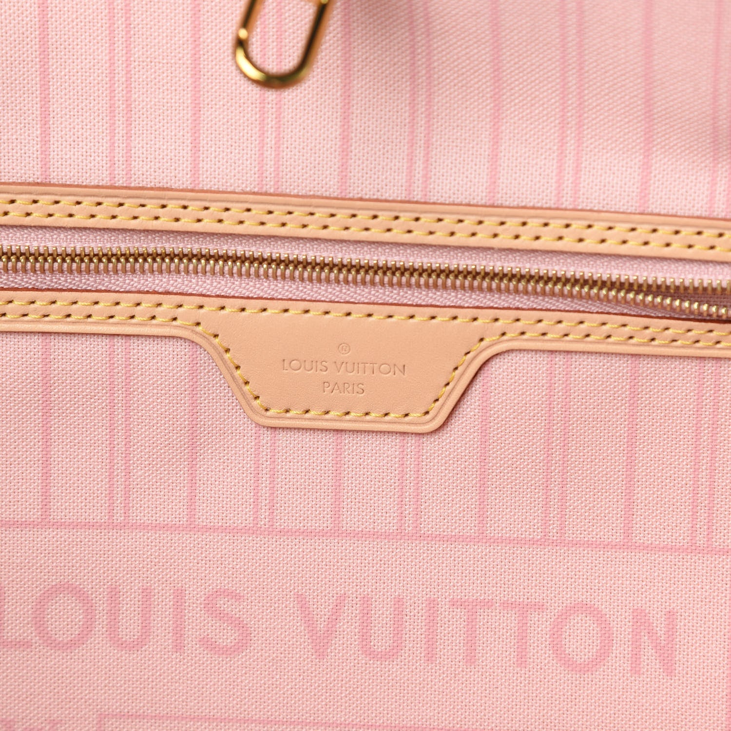 Louis Vuitton Damier Azur Neo Neverfull MM Rose Ballerine 7 of 13