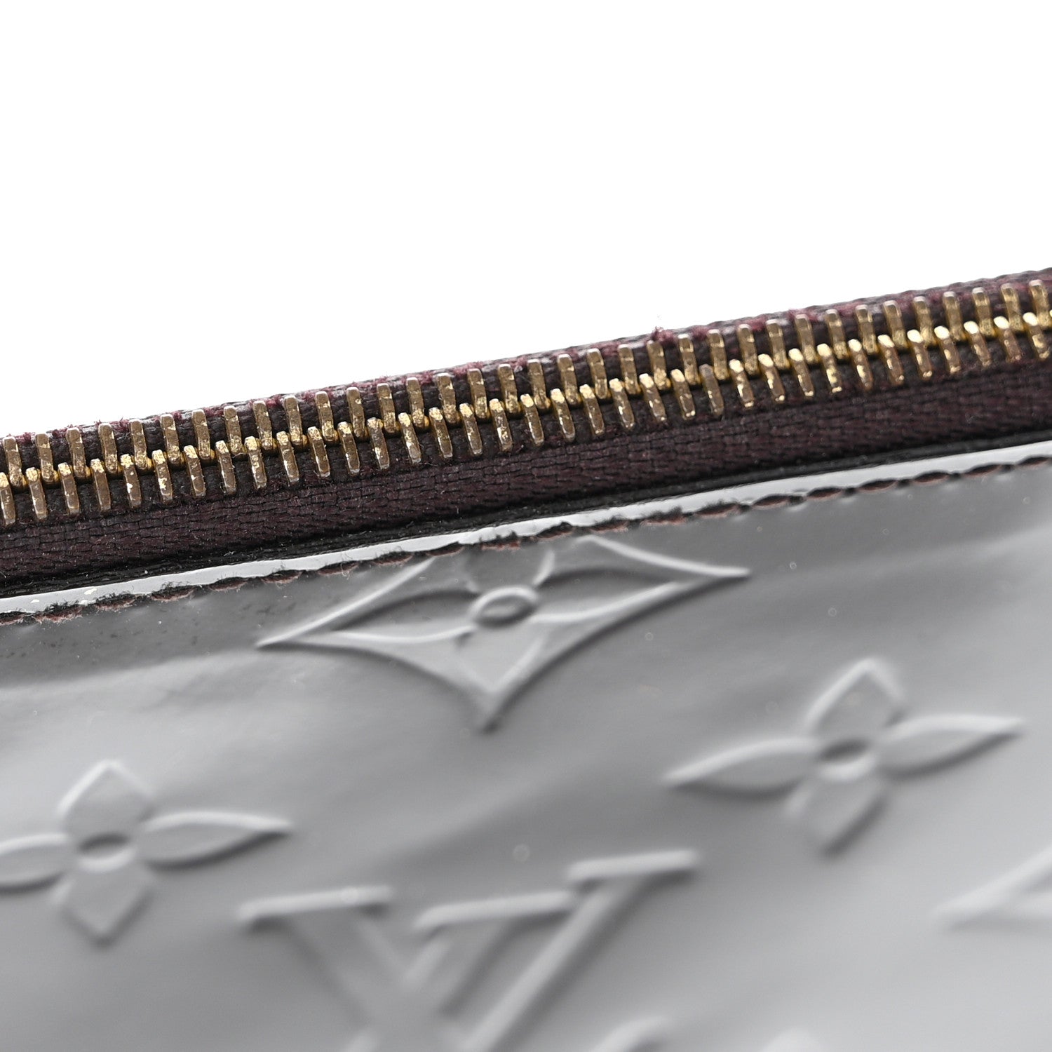 Louis Vuitton Vernis Pochette Felicie Chain Wallet Amarante 15 of 15