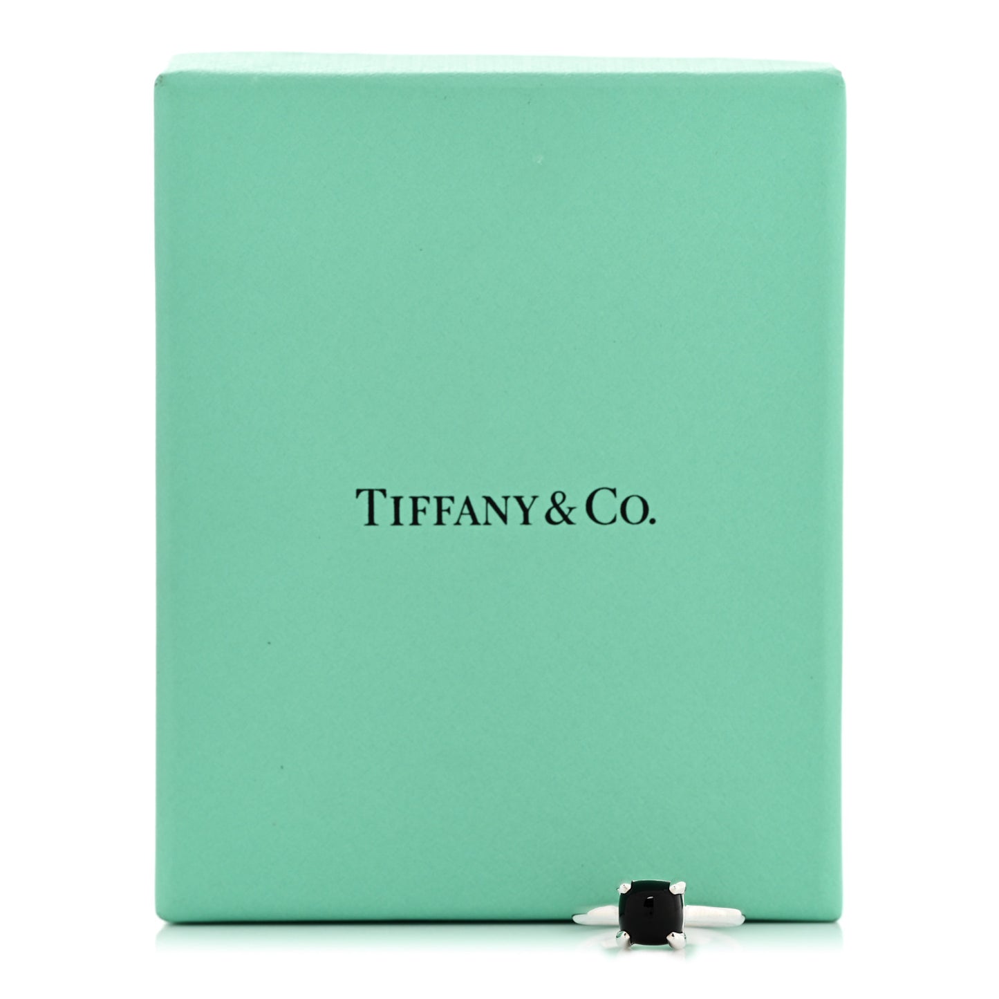 Sterling Silver Black Onyx Paloma Picasso Sugar Stacks Ring 52 6