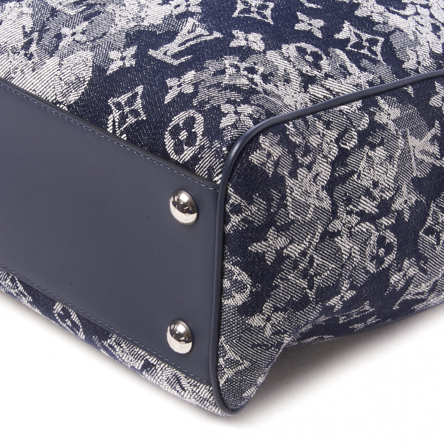 Louis Vuitton Monogram Tapestry Grand Sac Bleu 4 of 7