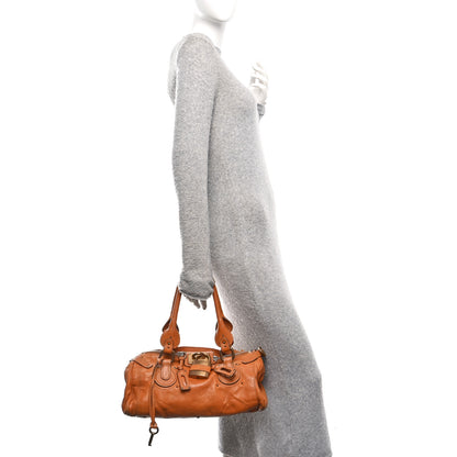 Chloe Calfskin Medium Paddington Satchel Tan 2 of 9