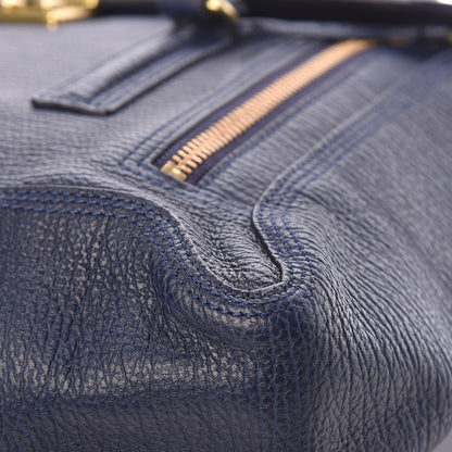 3.1 Phillip Lim 3.1 Textured Calfskin Large Pashli Satchel Ink 10 of 15