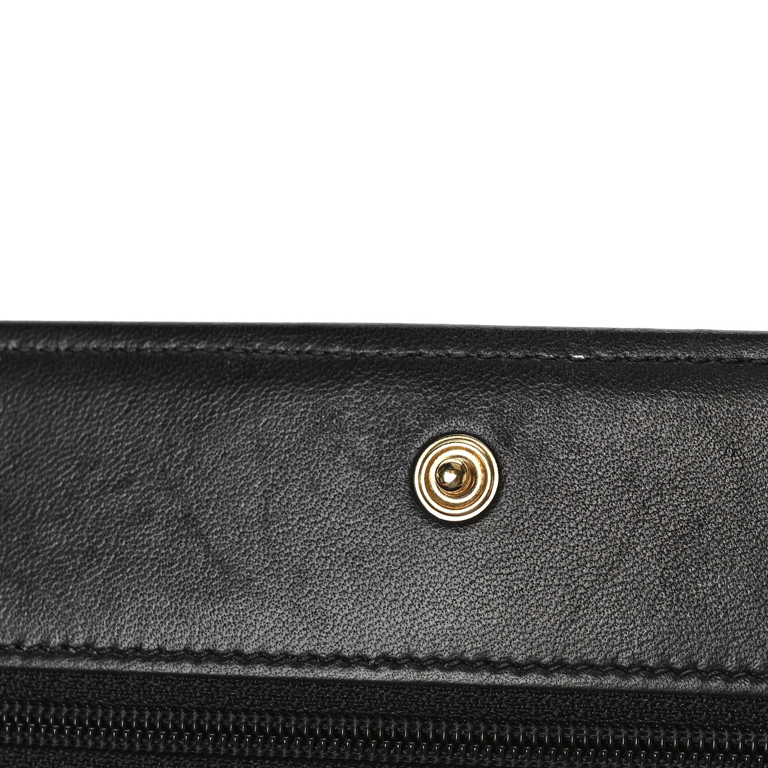 Chanel Lambskin Quilted Boy Wallet On Chain WOC Black 14 of 15