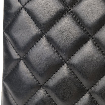 Chanel Lambskin Quilted Maxi Single Flap Black 20 of 22