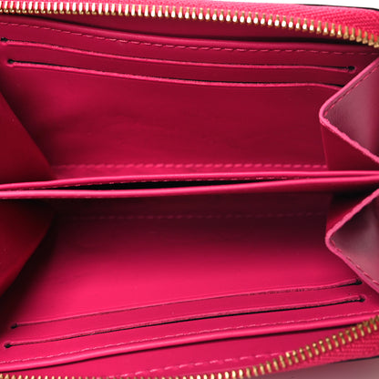 Louis Vuitton Vernis Valentine Zippy Coin Purse Fuchsia 5 of 7