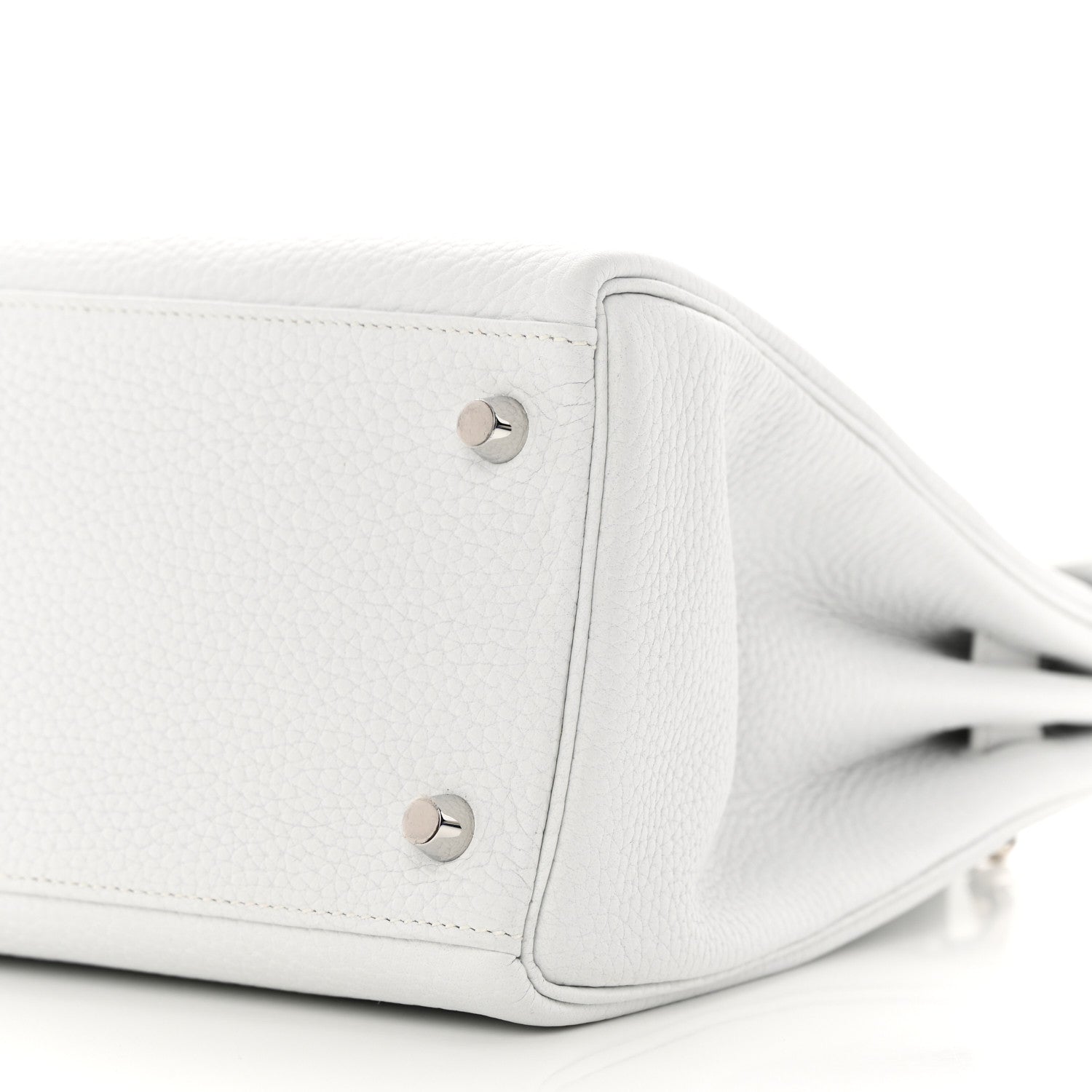 Hermes Togo Kelly Retourne 28 White 10 of 14