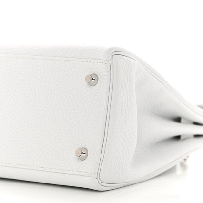 Hermes Togo Kelly Retourne 28 White 10 of 14