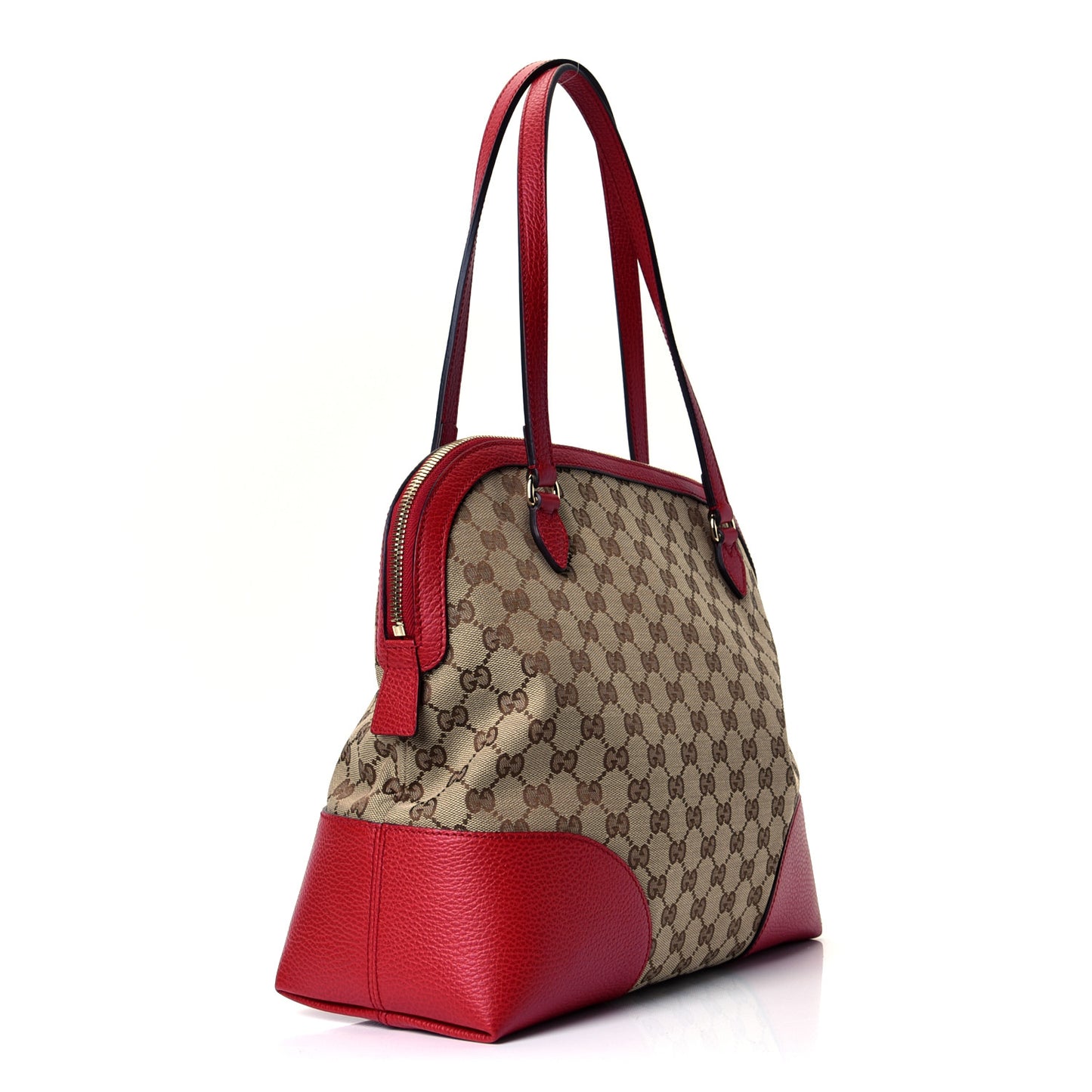 Monogram Medium Bree Shoulder Bag Red