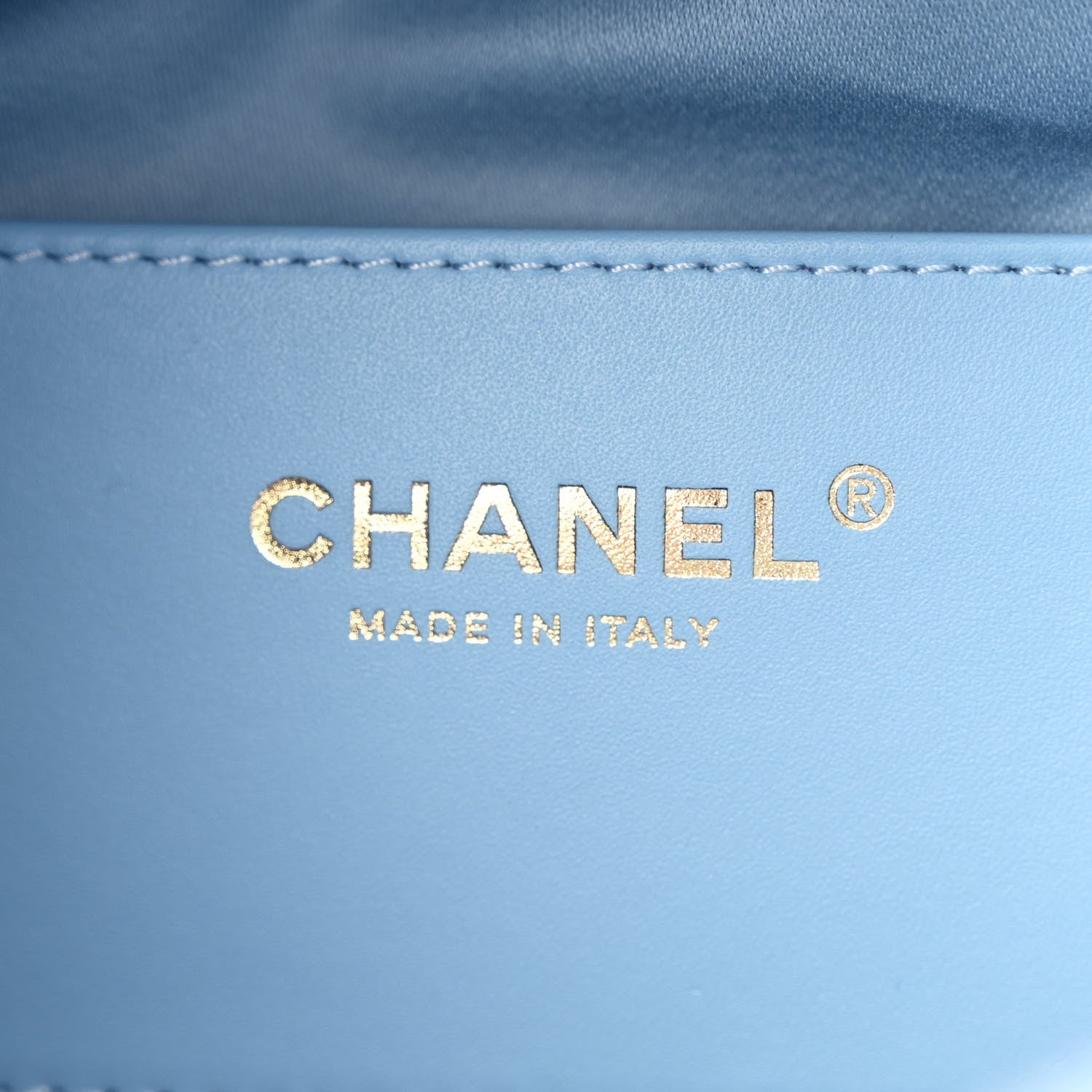 Chanel Washed Denim Quilted Medium Chanel 25 Handbag Blue 8 of 13