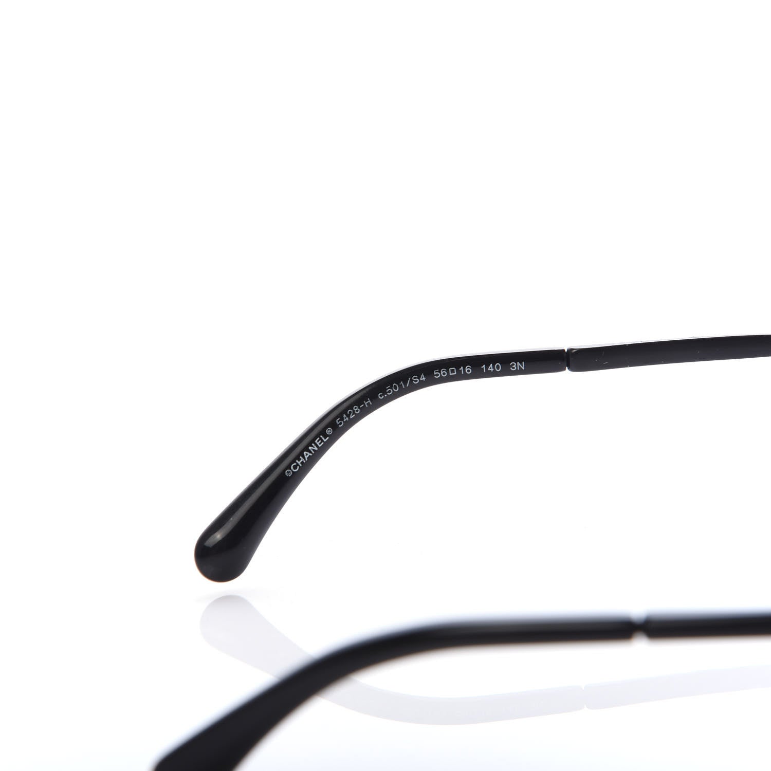 Chanel Pearl Sunglasses 5428-H Black 5 of 8