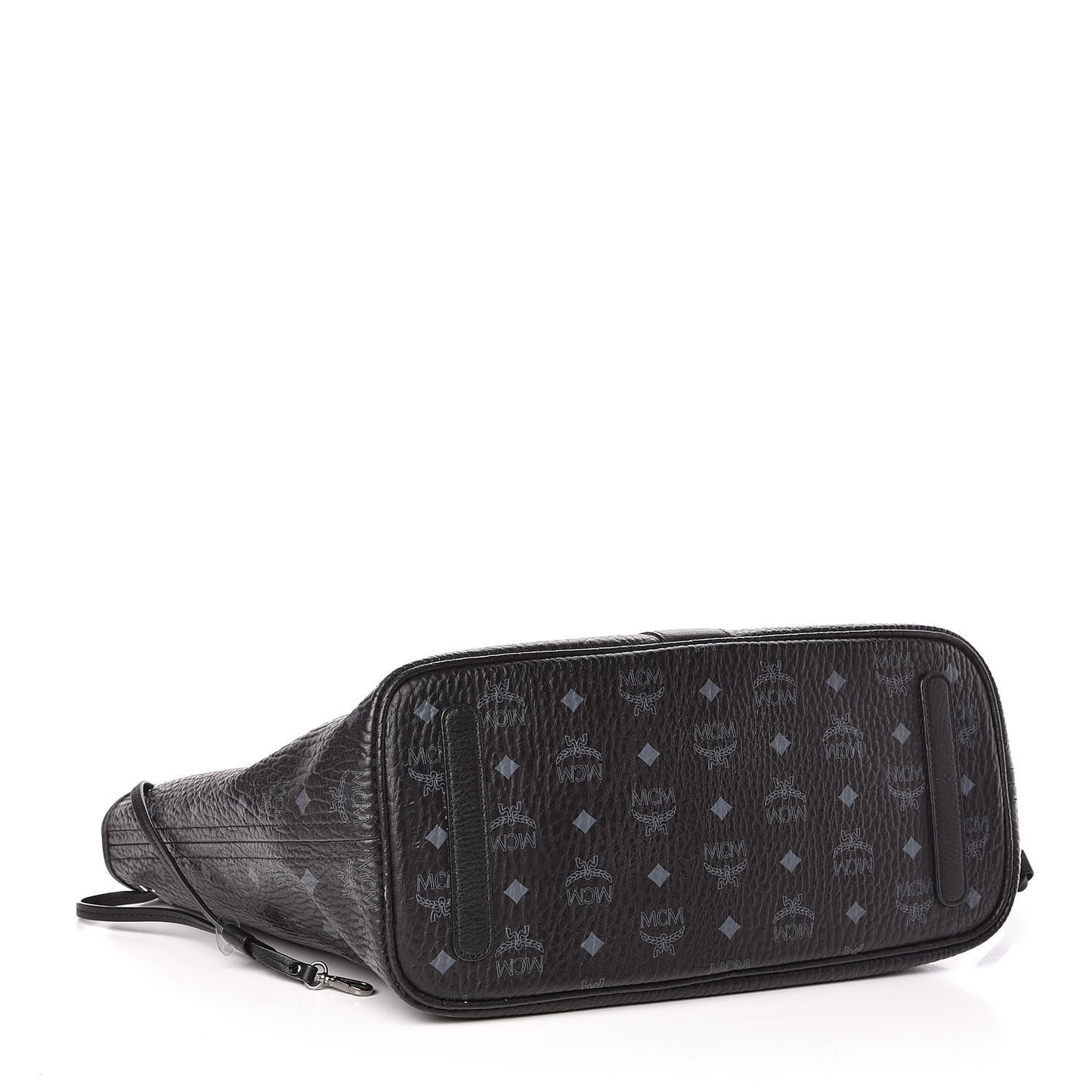 Visetos Medium Liz Reversible Shopper Tote Black