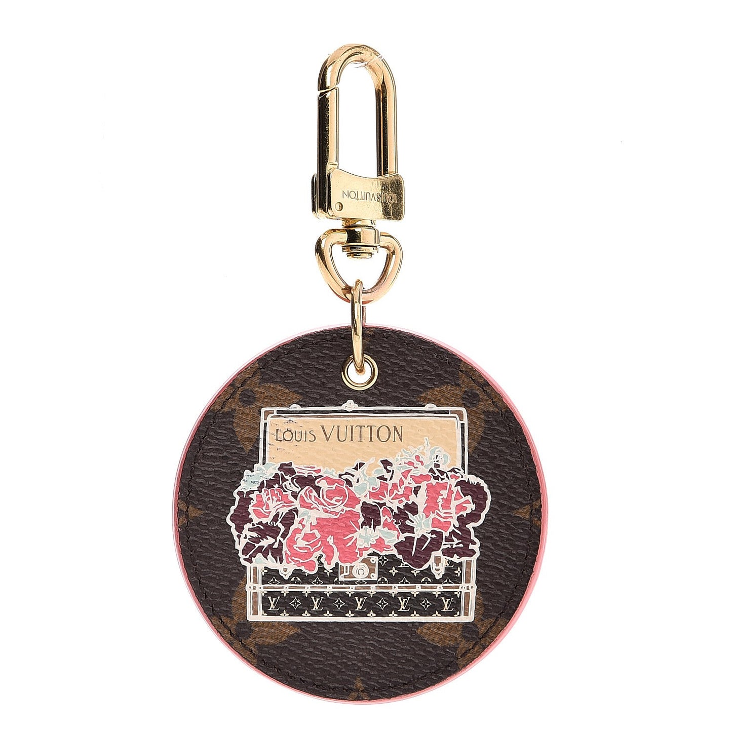 Monogram Illustre Posies Bag Charm