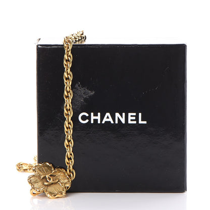 Chanel Metal Chain CC Clover Belt Gold 7 of 7
