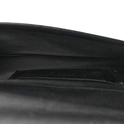 Saint Laurent Goatskin Monogram Large Belle De Jour Clutch Black 5 of 9