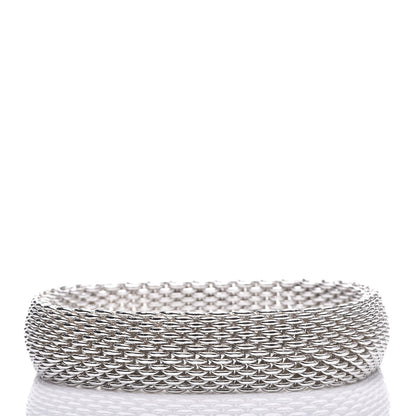 Tiffany Sterling Silver Somerset Mesh Bracelet 3 of 4