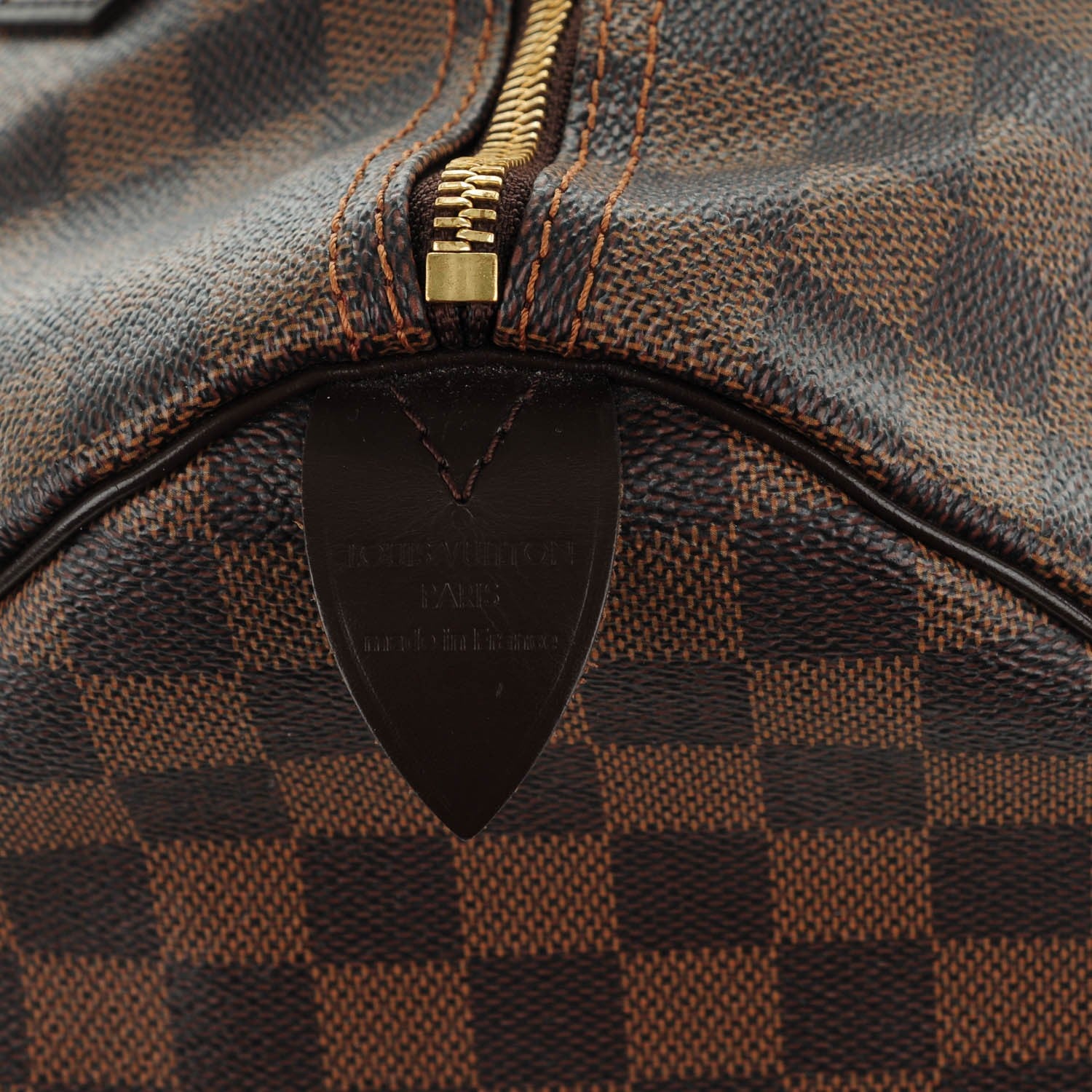 Louis Vuitton Damier Ebene Speedy 35 5 of 9
